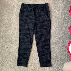 CRZ yoga camo, print, pant size large (12)